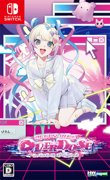 送料無料 通販 NEEDY Switch Nintendo GIRL playground]《発売済 OVERDOSE[WSS キーホルダー・アクリルキーホルダー