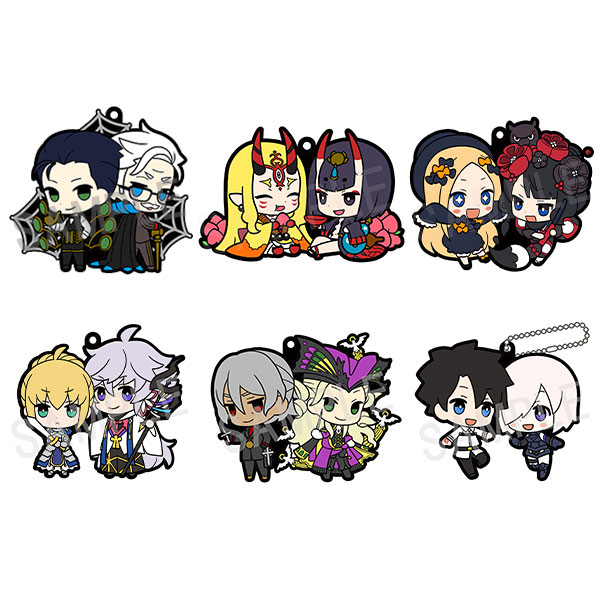 ラバーマスコット バディコレ Fate/Grand Order  Vol.2　6個入りBOX（再販）[メガハウス]《在庫切れ》