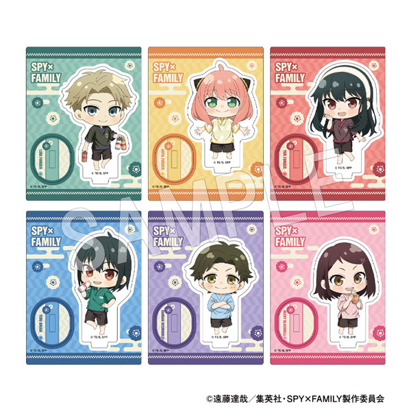 SPY×FAMILY トレーディングアクリルスタンドミニキャラver 6個入りBOX
