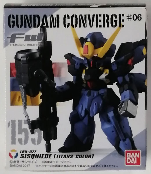 FW ガンダムコンバージ #6 155 シスクード (ティターンズカラー)