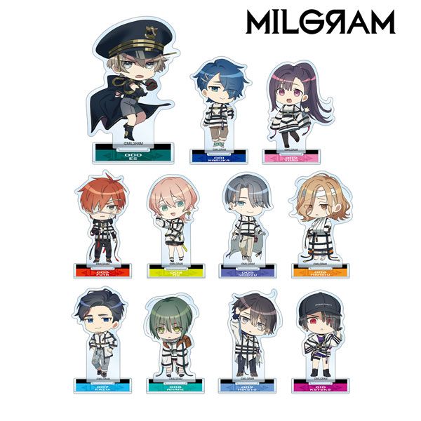 MILGRAM -ミルグラム- トレーディング 公式ちびキャラ Season 2 ver. アクリルスタンド 11個入りBOX[アルマビアンカ]《在庫切れ》