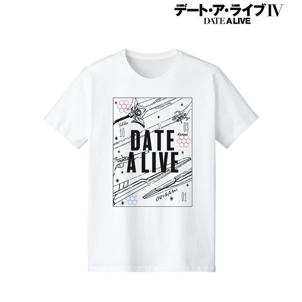 デート・ア・ライブIV 夜刀神十香＆鳶一折紙＆時崎狂三 Ani-Sketch Tシャツ メンズ M[アルマビアンカ]《在庫切れ》