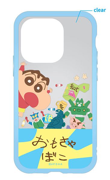 クレヨンしんちゃん IIIIfit Clear iPhone 14Pro/13Pro 対応