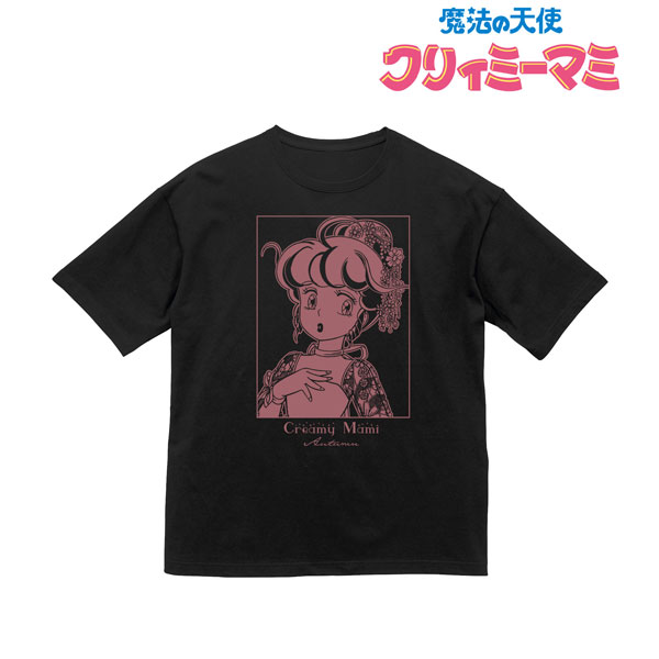 魔法の天使 クリィミーマミ 描き下ろし 秋 四季のフラワードレスver. BIGシルエットTシャツ ユニセックス L[アルマビアンカ]《在庫切れ》