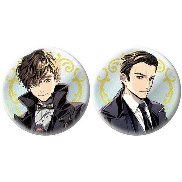 ファンタスティックビースト ニュート スキャマンダー 缶バッジ 希少