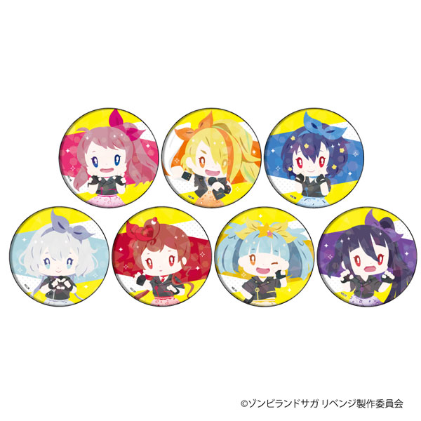 ホログラム缶バッジ(65mm)「ゾンビランドサガ リベンジ」03/ミニキャラ