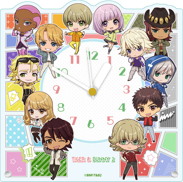 『TIGER ＆ BUNNY 2』 ぷちちょこ アクリル置時計[シーズナルプランツ]《在庫切れ》