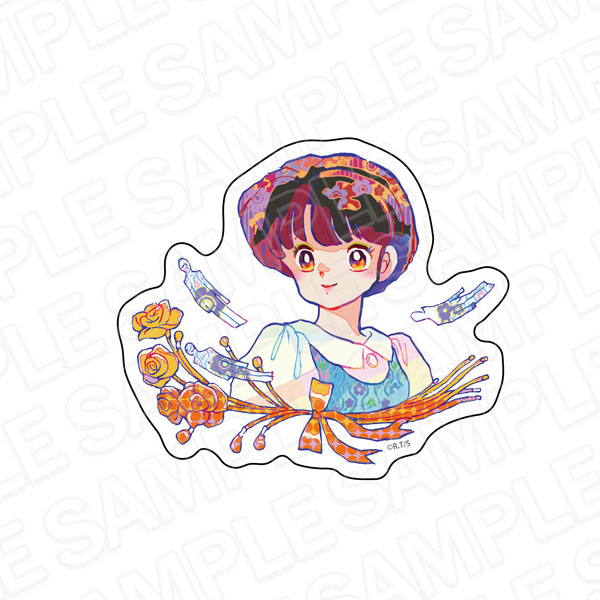 らんま1/2 ダイカットステッカー PALE TONE series 天道あかね[コンテンツシード]《在庫切れ》