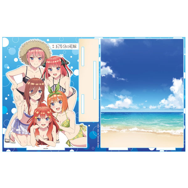 映画「五等分の花嫁」 アクリルジオラマE[水着ver.][アズメーカー
