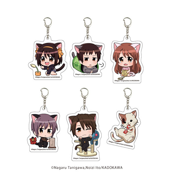 涼宮ハルヒシリーズ ani-art アクリルキーホルダー コンプリート