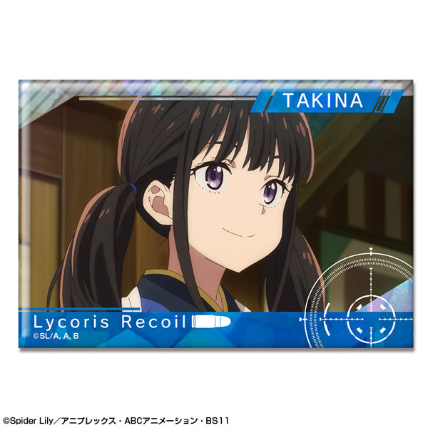 井ノ上たきな　リコリス・リコイル おそろフーディー　缶バッジ　ホログラム リコリス・リコイル ホログラム缶バッジ Ver.2 デザイン14