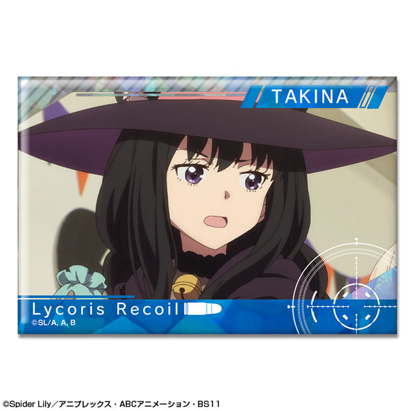 井ノ上たきな　リコリス・リコイル おそろフーディー　缶バッジ　ホログラム リコリス・リコイル ホログラム缶バッジ Ver.2 デザイン14