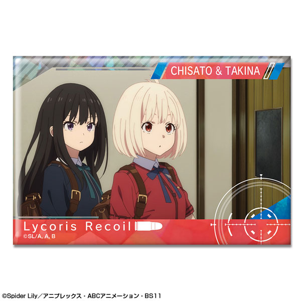 リコリス・リコイル ホログラム缶バッジ Ver.2 デザイン18(錦木