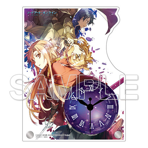 『ソードアート・オンライン プログレッシブ』アクリルクロック[2][KADOKAWA]