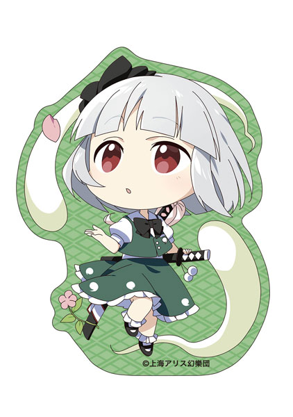 肌触りがいい 東方Project 魂魄妖夢[ムービック]《在庫切れ》 2弾 ステッカー お絵かき・ねんど・シール