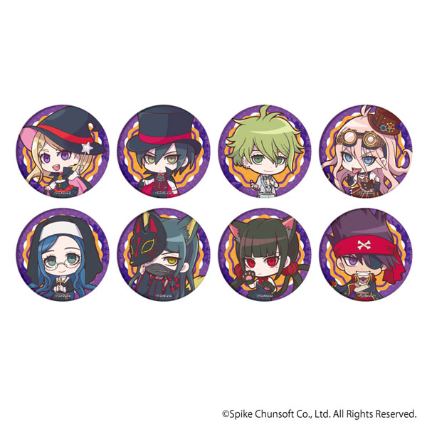 缶バッジ「ニューダンガンロンパV3 みんなのコロシアイ新学期」30/ミニキャラ 8個入りBOX[A3]《在庫切れ》