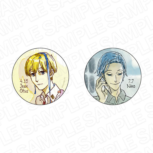 TVアニメ『ACCA13区監察課』 カンバッジセット Birthday ver