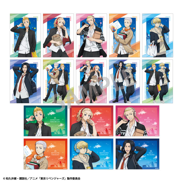 【先行販売】東京リベンジャーズ トレーディングA5ポスター/ENJOY MUSIC 8個入りBOX[カミオジャパン]《発売済・在庫品》