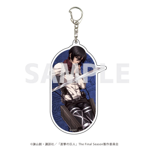 楽天市場】進撃の巨人デカキーホルダーミカサ (Mikasa Ackerman