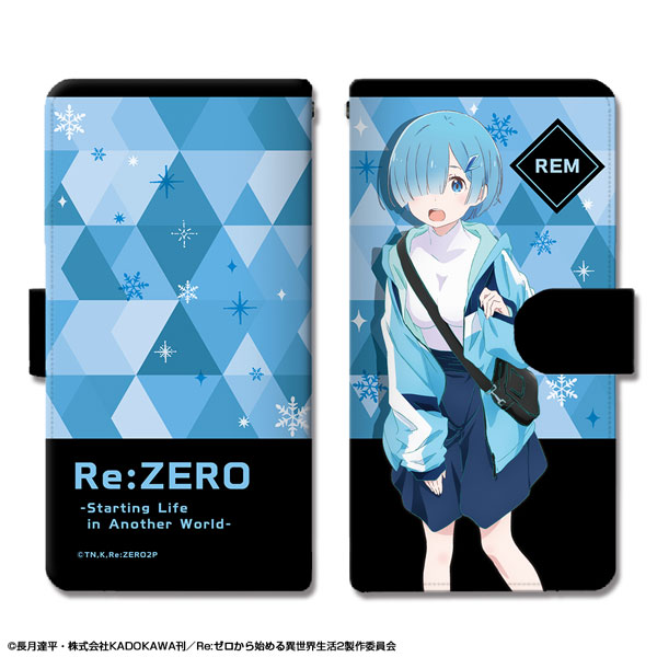 Re：ゼロから始める異世界生活 ブックスタイルスマホケース XMサイズ