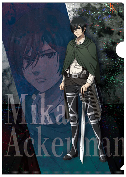 進撃の巨人 描き下ろし クリアファイル ミカサ-amiami.jp-あみあみ