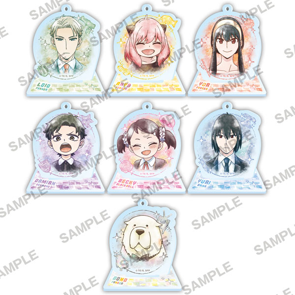 SPY×FAMILY グランジデザインアクスタコレクション 7個入りBOX[KADOKAWA]《在庫切れ》