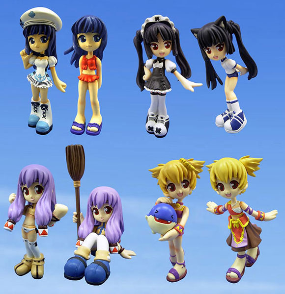ゲームキャラクターズコレクション スカッとゴルフ パンヤ 全8種セット