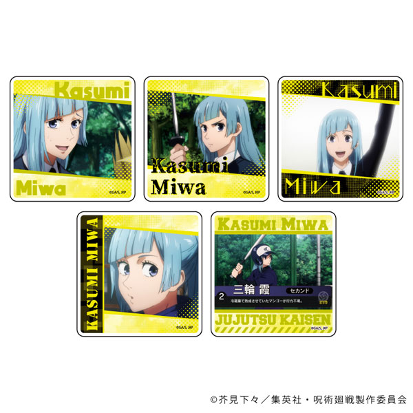 キャラアクリルバッジ「呪術廻戦」13/三輪霞 5個入りBOX[タカラトミーアーツ]《在庫切れ》