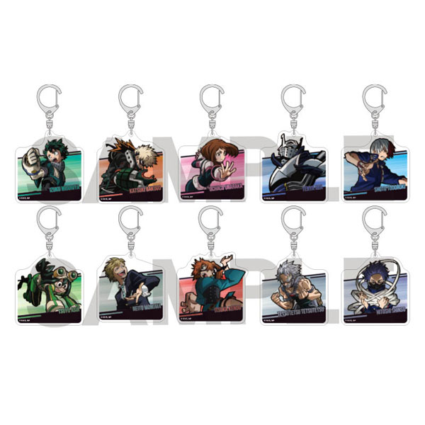 僕のヒーローアカデミア トレーディングアクリルキーホルダー 5th 10個入りBOX[タカラトミー]《在庫切れ》