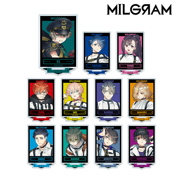 MILGRAM -ミルグラム- トレーディングアクリルスタンド vol.2 11個入りBOX[アルマビアンカ]《在庫切れ》