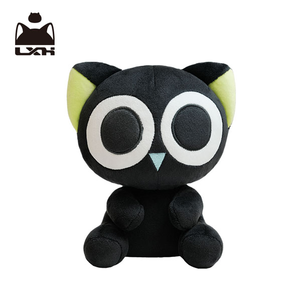 羅小黒戦記 ロシャオヘイセンキ ぬいぐるみドール　バリスタ シャオヘイ　小黒 羅小黒戦記 可動お座りぬいぐるみ シャオヘイ(小黒)[Beijing HMCH