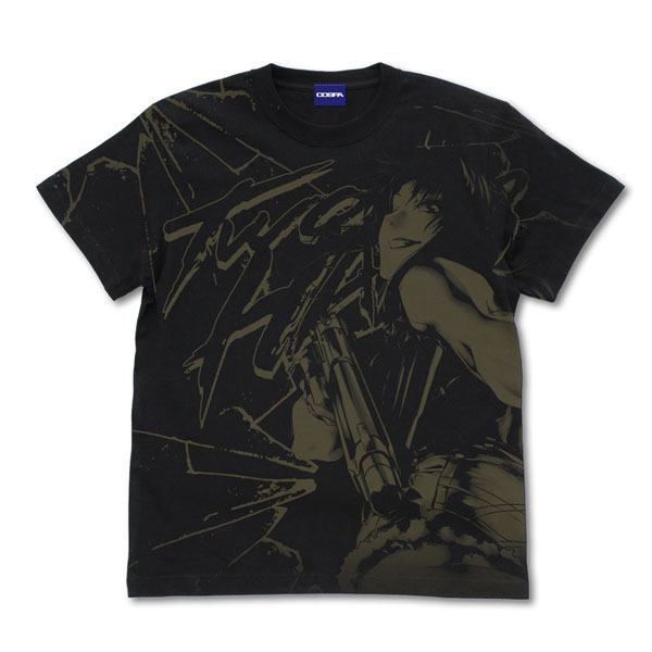 ブラック・ラグーン レヴィ オールプリントTシャツ/BLACK-L[コスパ]《０２月予約》