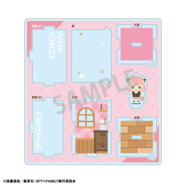スパイファミリー　アーニャ　ロイド　ヨル　ちまっこ　ハコニワ　アクリルスタンド SPY×FAMILY ハコニワアクリルスタンド アーニャ ちまっこ[カミオ