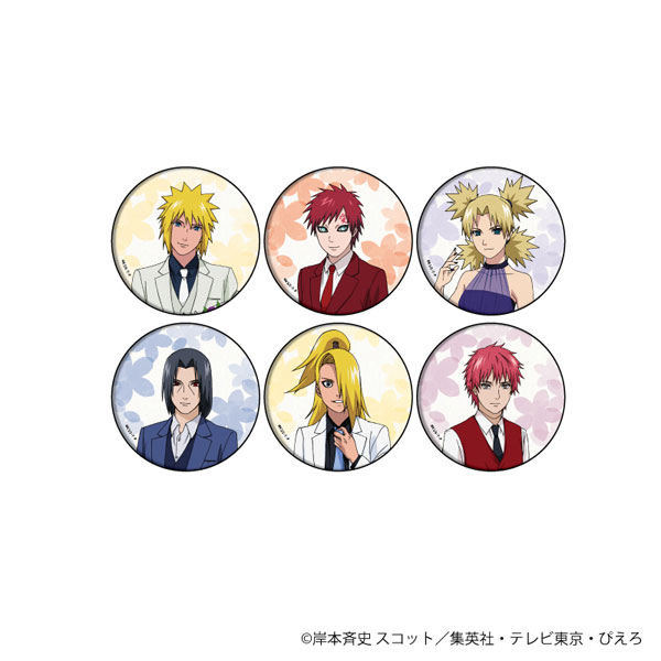 NARUTO -ナルト- 疾風伝 箔押し缶バッジ うちはイタチ｜ホビーの