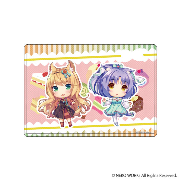 キャラクリアケース「ネコぱら」02/メイプル＆シナモン(公式イラスト)[A3]《在庫切れ》