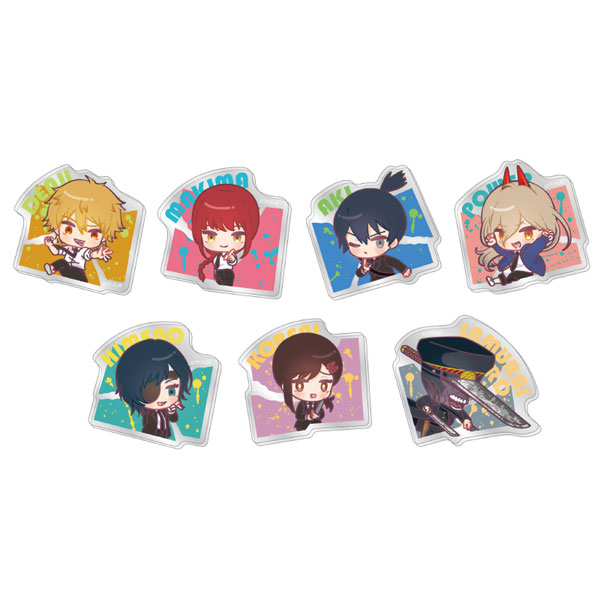 『チェンソーマン』 ちらっとアクリルバッジコレクション 7個入りBOX[amie]《在庫切れ》