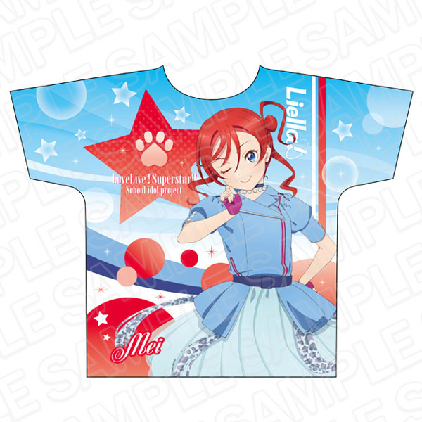 ラブライブ！スーパースター！！ フルグラフィックTシャツ 米女