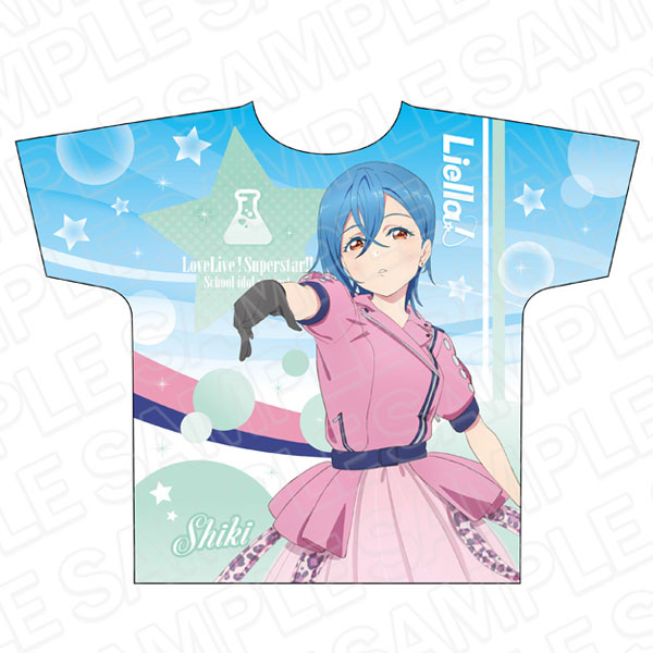 ラブライブ！スーパースター！！ フルグラフィックTシャツ 若菜四季 WE 