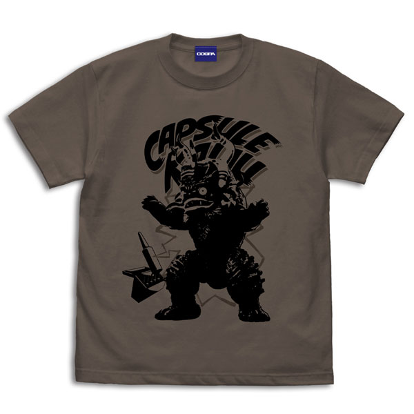 ウルトラセブン カプセル怪獣 ミクラス Tシャツ/CHARCOAL-S[コスパ]