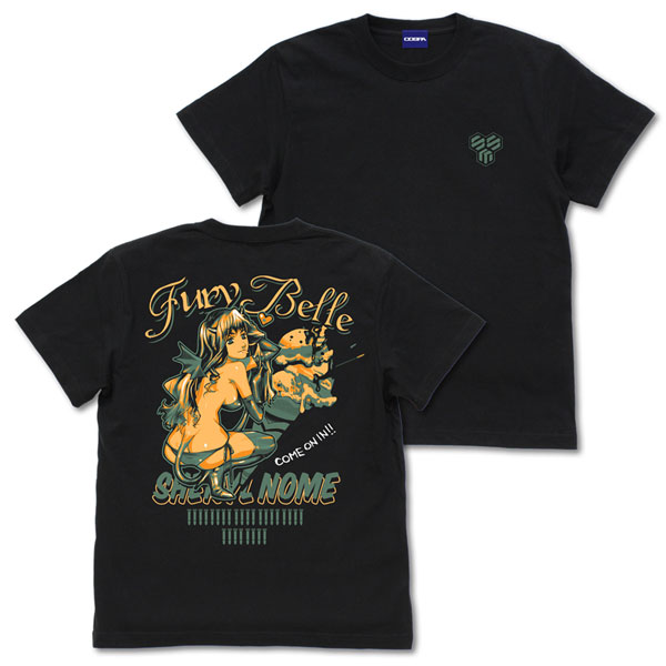 マクロスFrontier ノーズアートシェリル Tシャツ/BLACK-XL（再販）[コスパ]《０５月予約》