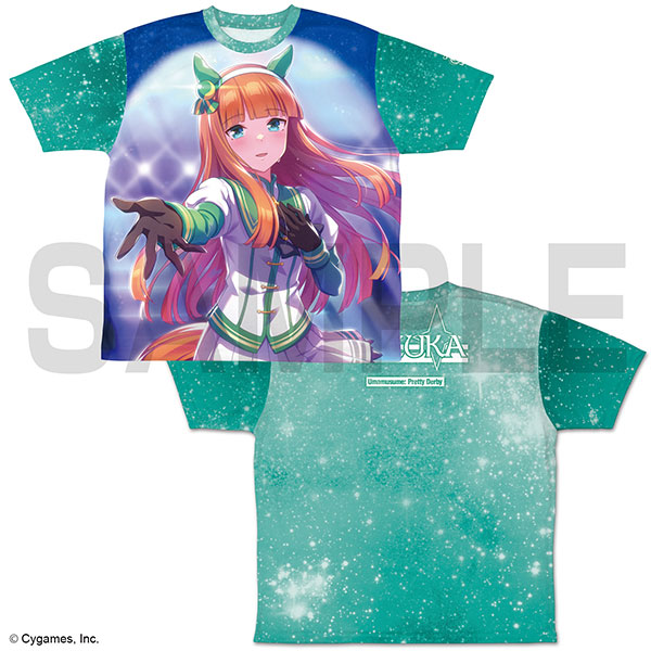 サイレンススズカ フルカラー　Tシャツ ウマ娘 ウマ娘 プリティーダービー サイレンススズカ 両面フルグラフィックT