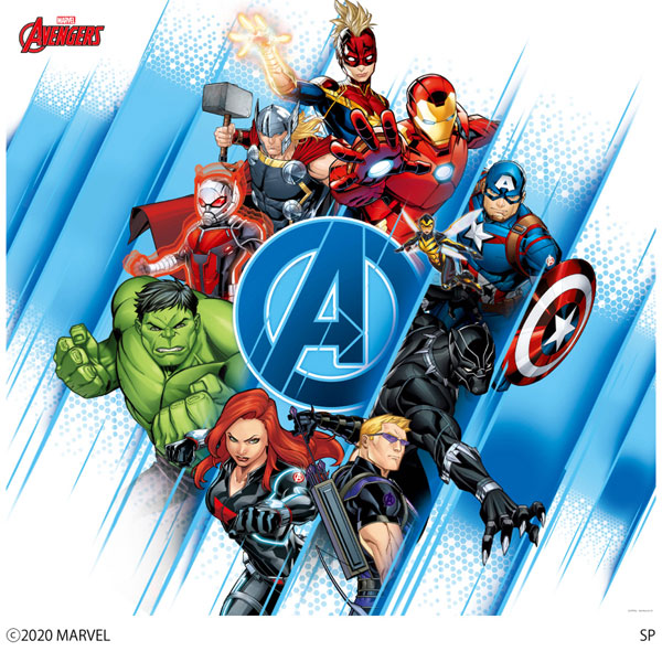 【限定販売】ウォールペーパー MARVELシリーズ AVENGERS 1 6シート[Decol]【送料無料】《在庫切れ》