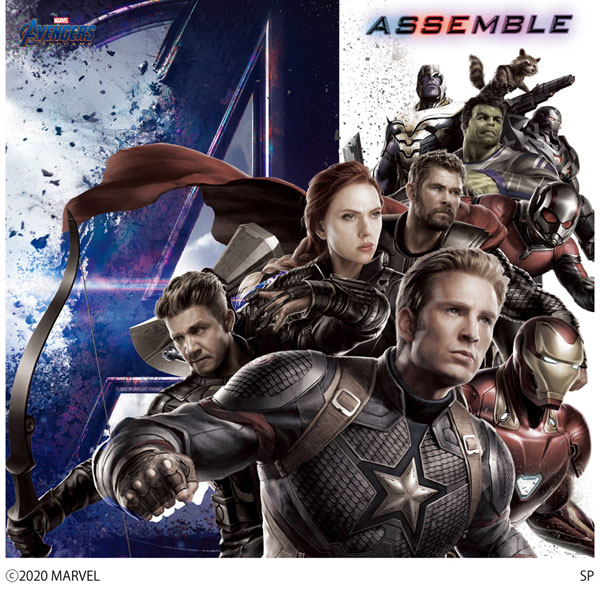 【限定販売】ウォールペーパー MARVELシリーズ AVENGERS ENDGAME 4 6シート[Decol]【送料無料】《在庫切れ》