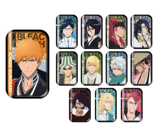 BLEACH 千年血戦篇 まるかくカンバッジ 12個入りBOX[エンスカイ]《在庫切れ》