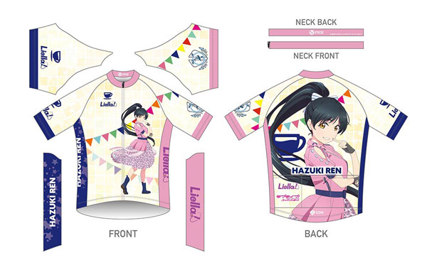ラブライブ！スーパースター！！ サイクルジャージ2022 葉月恋Ver. 3XL 