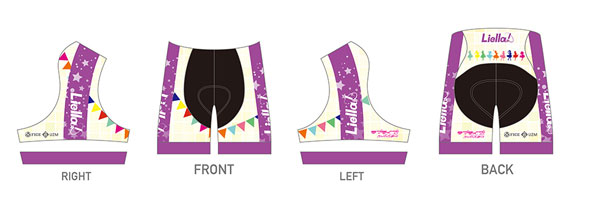 ラブライブ！スーパースター！！ サイクルパンツ2022 XL[ファイス]《在庫切れ》