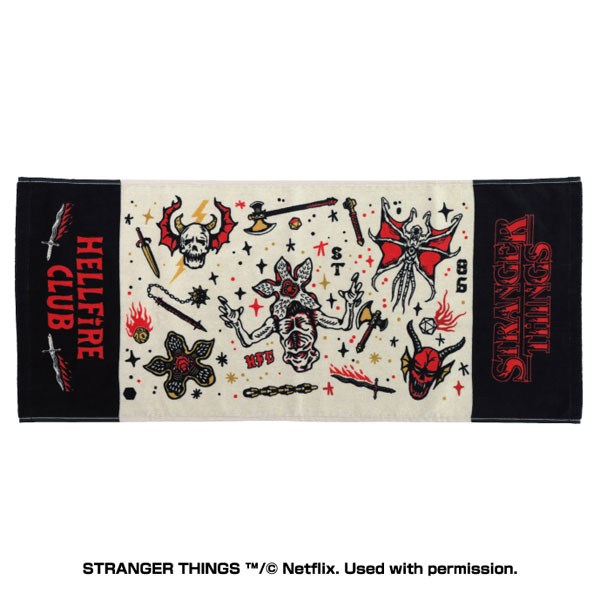 Stranger Things フェイスタオル HFC[エンスカイ]《在庫切れ》