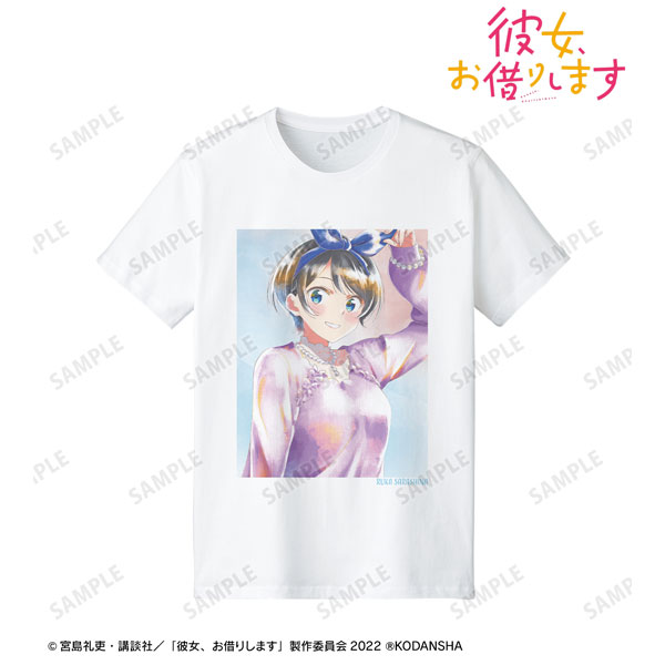 TVアニメ『彼女、お借りします』 更科瑠夏 Ani-Art aqua label Tシャツ レディース M[アルマビアンカ]《在庫切れ》