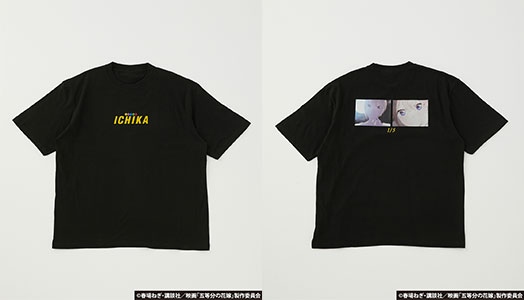 映画「五等分の花嫁」 オーバーサイズTシャツ YEL UNISEX XL[R4G]《在庫切れ》