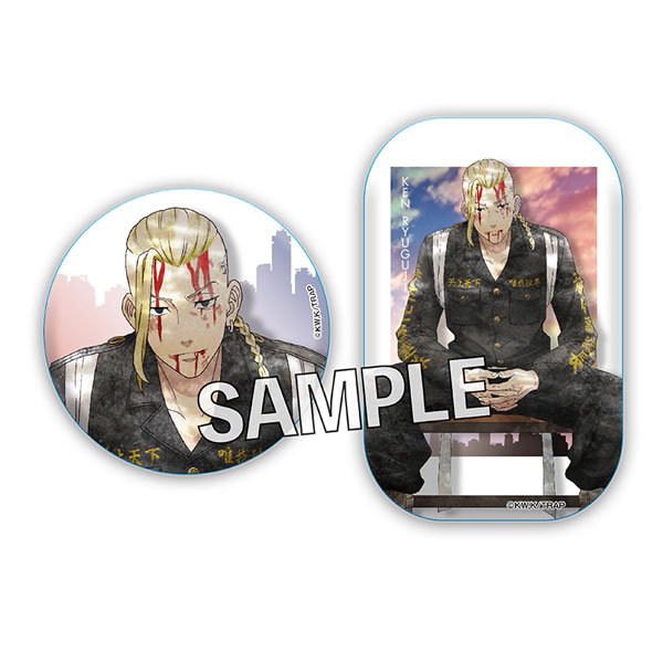 東京リベンジャーズ 缶バッジセット【素手喧嘩後] 龍宮寺堅[PROOF